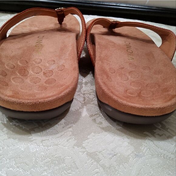Vionic Rest Hilda Toe Роst Metallic Orthotic Size 10 - Picture 7 of 9